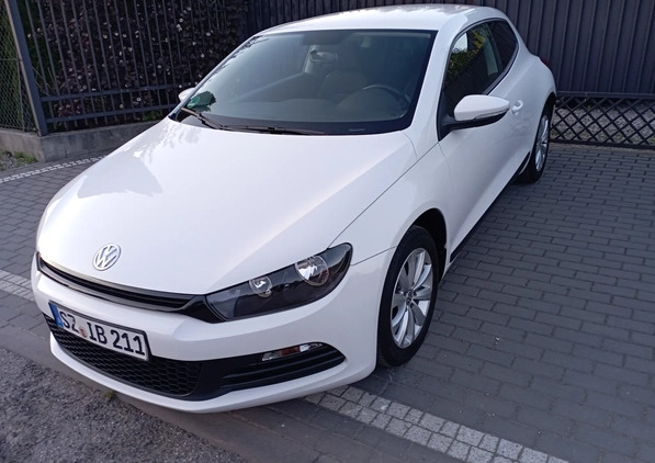 Volkswagen Scirocco cena 24500 przebieg: 188000, rok produkcji 2009 z Słomniki małe 497